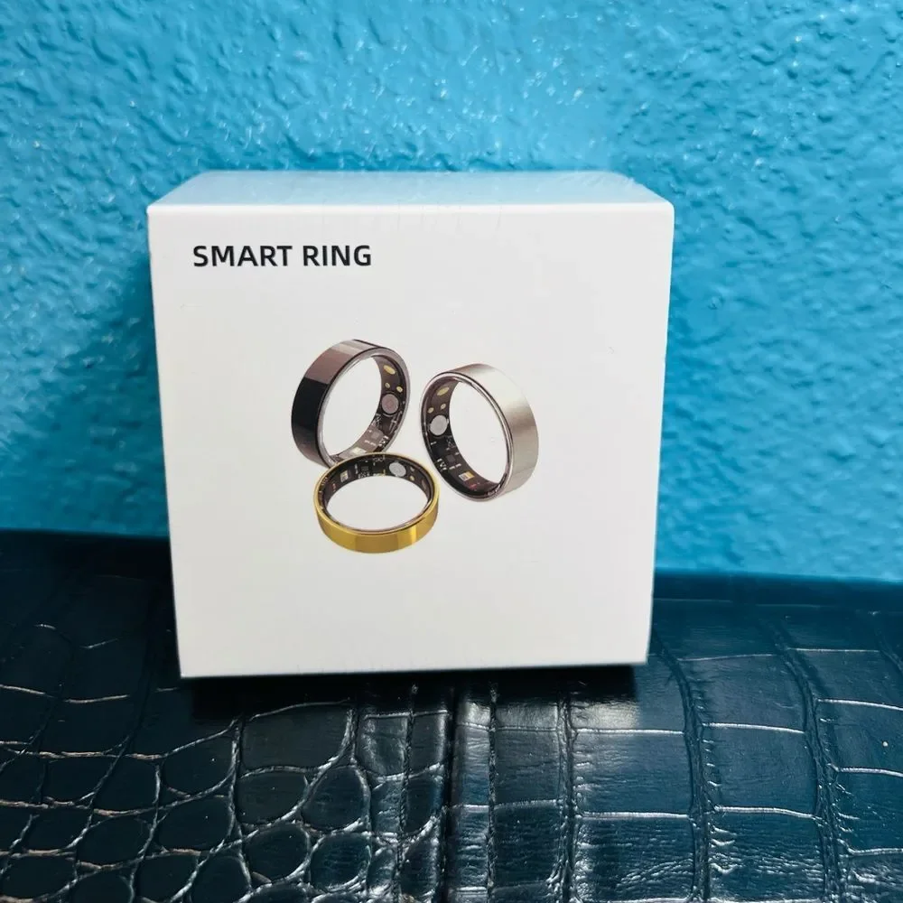 Smart Ring in Black Size 9 - Picture 3 of 8